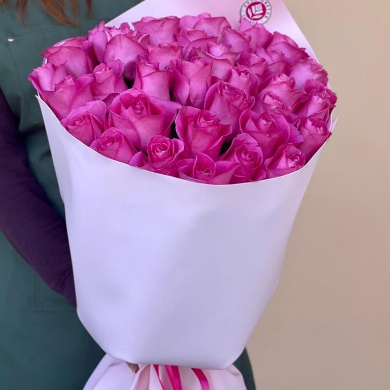 Букеты из розовых роз 70 см (Эквадор) [articul  181896zn]