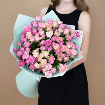 Розы кустовые розовые №: 4611rya